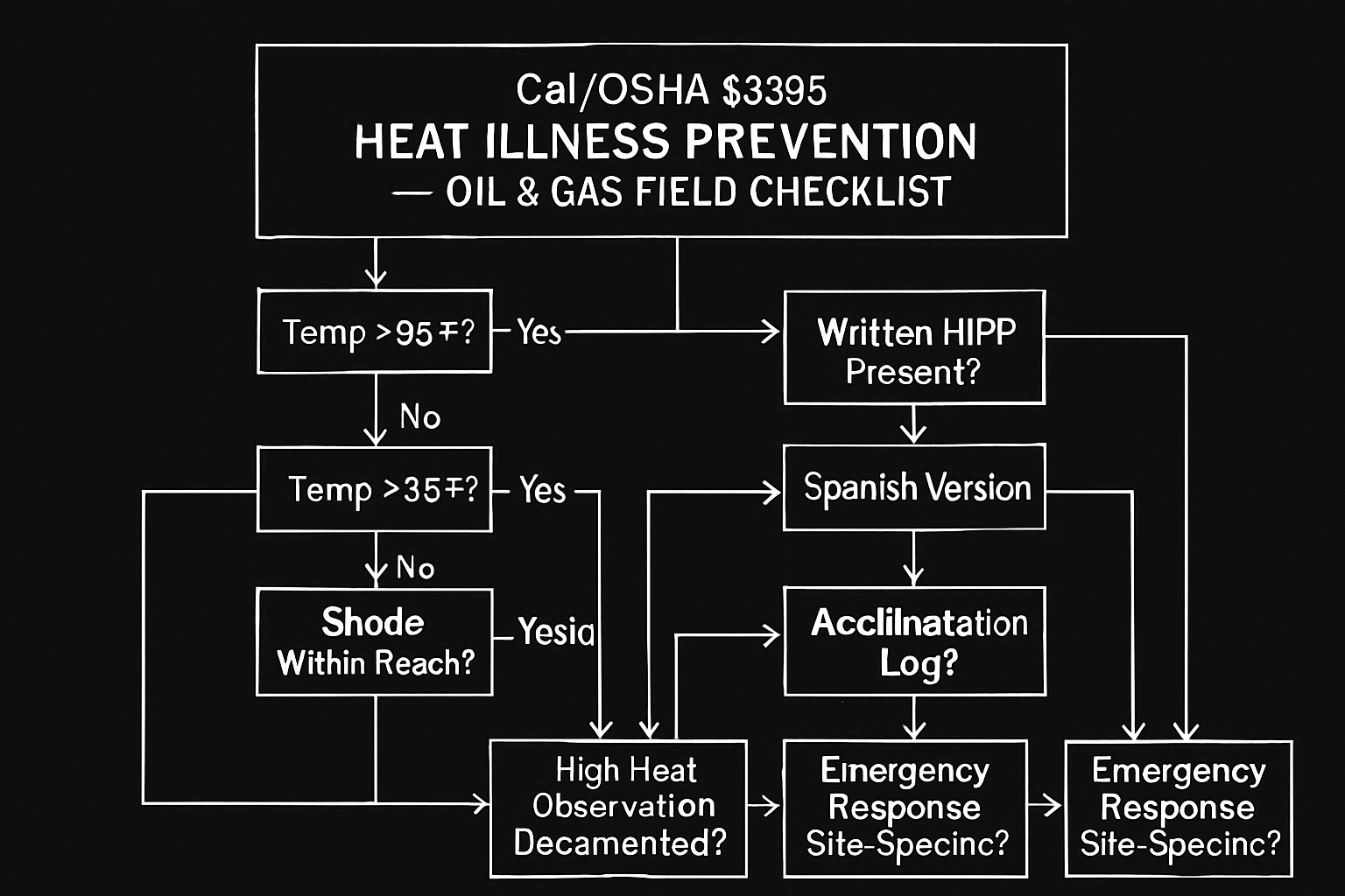 Cal/OSHA Heat Illness Prevention (Title 8 Section 3395): What Oil & Gas Contractors Get Wrong and Why It Costs Them